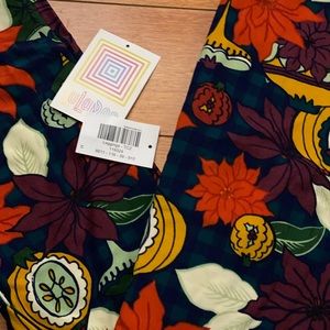 BNWT LuLaRoe vintage holiday leggings TC2